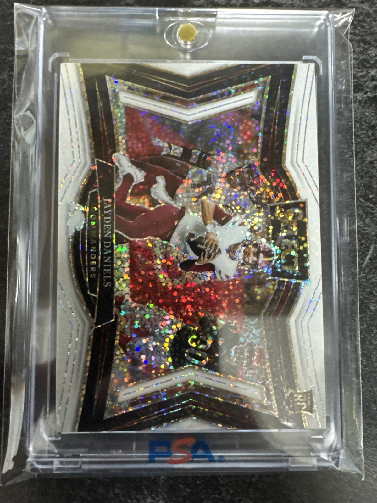 2024 SELECT WHITE SPARKLE FIELD LEVEL JAYDEN DANIELS RC #476 SSP