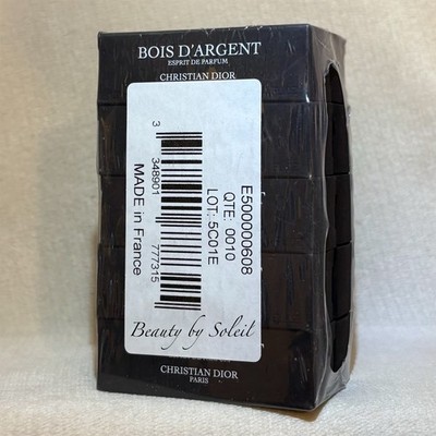10x Christian Dior Bois D'Argent Esprit de Parfum Sample Sprays .04oz 1.2ml Seal