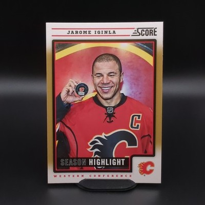 2012-13 Score Gold Rush Season Highlight #26 Jarome Iginla - Calgary Flames