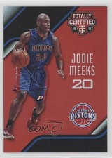 2015-16 Panini Totally Certified Mirror Red 134/149 Jodie Meeks #29 4v2