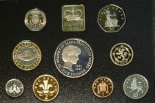 Royal Mint PROOF sets 1983 - 1999 Standard or Deluxe Choose Your Dates 50p £2