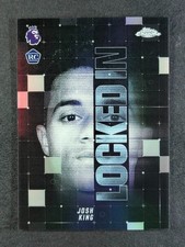 2025-26 Topps Chrome EPL JOSH KING Rookie RC Locked In SSP Case Hit #LI-22