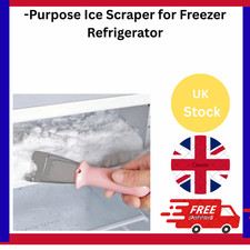 Raschietto Ghiaccio Multiuso per Congelatore Frigorifero Plastica Bianca Easy Defro UK