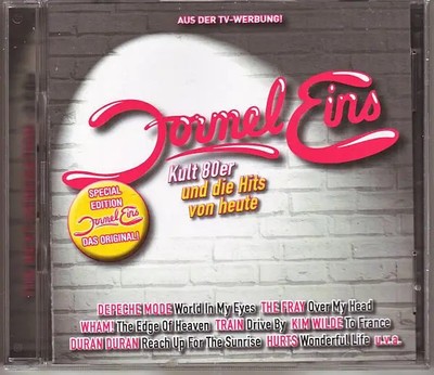 2xCD Depeche Mode, Kim Wilde, Duran Duran a.o. Formel Eins - Kult 80er Und Die