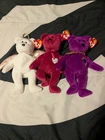 Ty Beanie Babies Lot Halo Valentina Millennium 1998 1999 w/ Tags Vintage Bundle