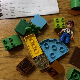 LEGO DUPLO: Jake's Treasure Hunt (10512) Complete No Instructions Disney Pirates