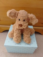 Jellycat. Small Fuddlewuddle Puppy. Retired And Rare. Lovely Condition. No Tags.