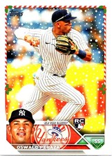 2023 Topps Holiday #H157 Oswald Peraza
