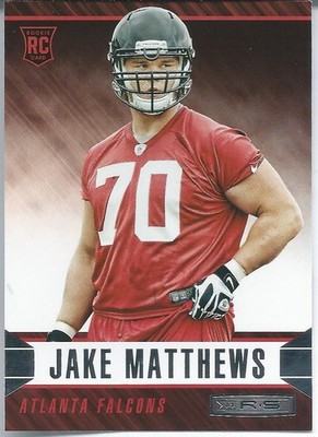 2014 Panini Rookies & Stars JAKE MATTHEWS RC Texas A&M Aggies Atlanta Falcons