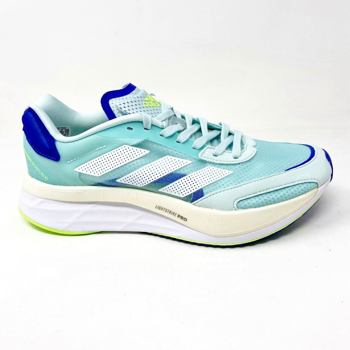 Adidas Adizero Boston 10 Halo Mint Blue White Womens Running