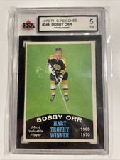 1970 71 OPC O-Pee-Chee #246 Bobby Orr Hart Trophy KSA 5