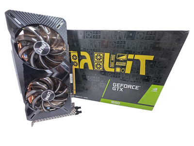 Palit GeForce GTX 1660 Dual 6GB GDDR5 Grafikkarte NE51660018J9-1161C