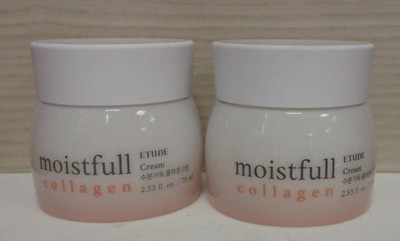 Etude Moistfull Collagen Cream 2.53 oz 2 Pack Hydrating Face Moisturizer