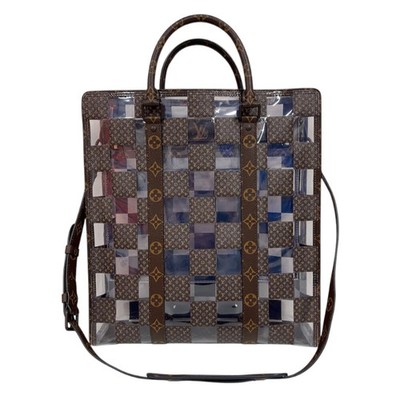 LOUIS VUITTON Sac Plat Brown Monogram Shoulder Bag M20866 #OKB3157