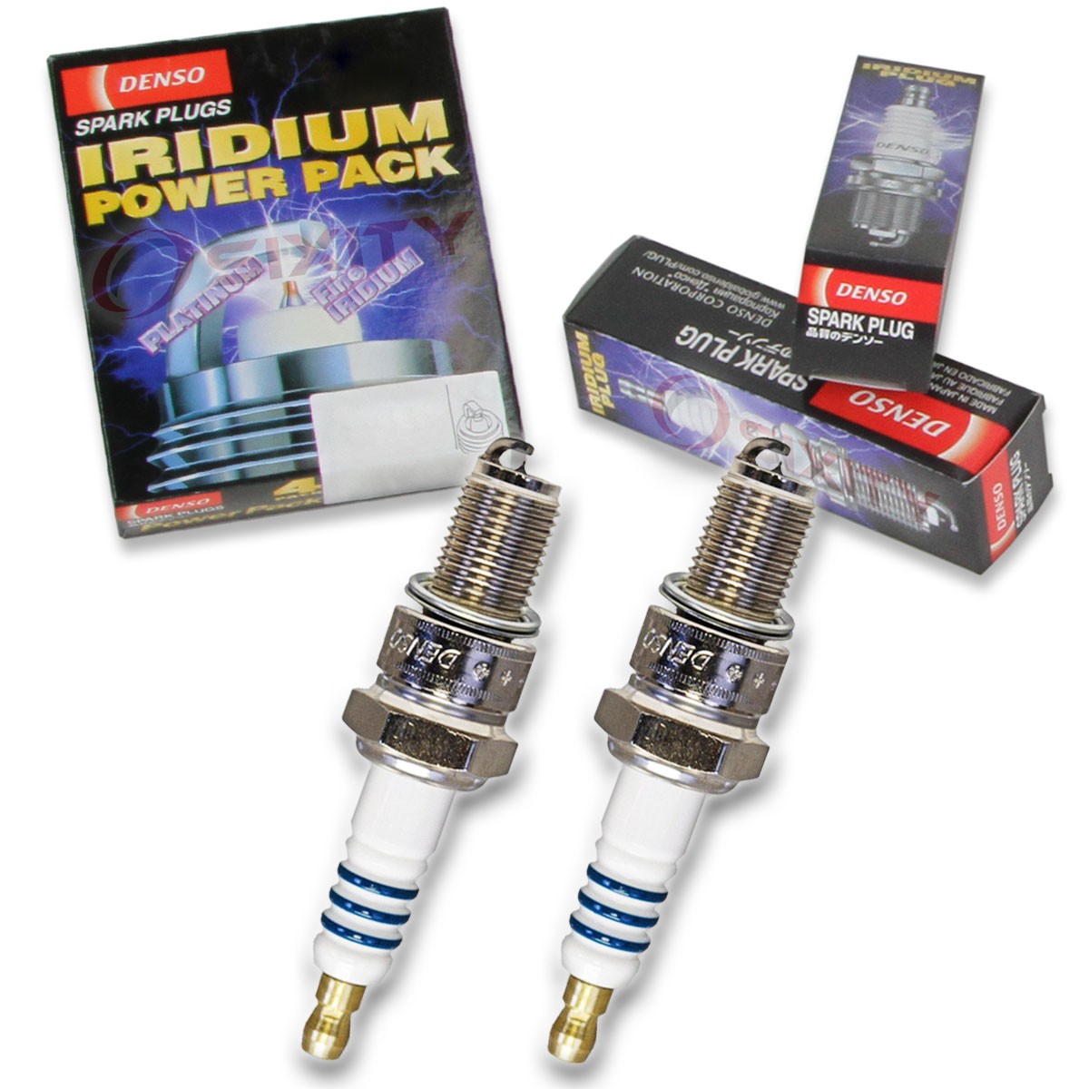 2 pc Denso Iridium Power Spark Plug for Sea-Doo GTX 1992-2000 Tune Up Kit xx