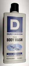 Duke Cannon Supply Co. Thick High Viscosity Body Wash - 3X Thicker, Plant-Based,