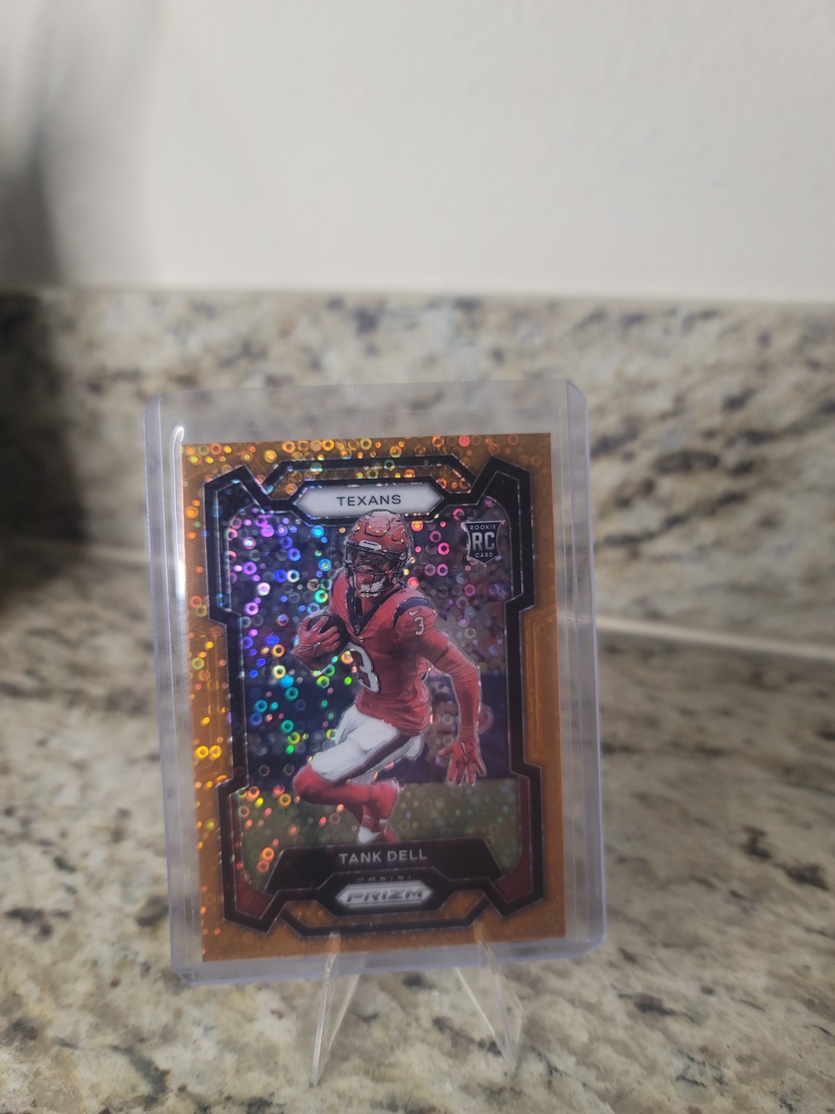 2023 Panini Prizm - Rookies Tank Dell #341 Disco Prizm (RC) Houston Texans