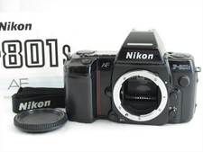 EXC Nikon F-801 S F-801S 35mm SLR film Camera w/ Strap from Japan 5406