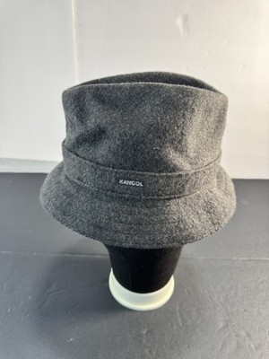 Kangol Wool Player Fedora Gray Mens Size Medium VERY RARE