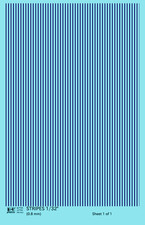 K4 Ho Scale Water Slide Decals Dark Blue 132 Inch Stripes Set K4 Ho Scale Water Slide Decals Dark Blue 132 Inch Stripes Set