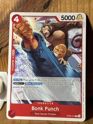ONE PIECE Card. Bonk Punch. OP09-010 C. J7