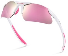 Kids Youth Polarized Sports Sunglasses for Boys Girls Baseball Softball Glass...