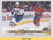 2022-23 Upper Deck Series 2 UD Canvas Mikko Rantanen #C140 READ t4m