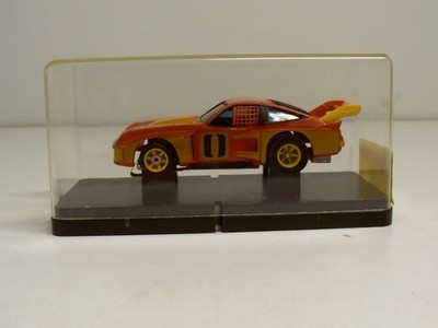 Faller Aurora AFX Monza GT Rennwagen #0 rot gelb Slotcar 70er Jahre in OVP