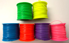 Lanyard String Kit 6Pack Plastic Lacing Cord Gimp String Lanyard Weaving Kit