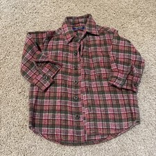 Vintage flannel shirt pine peak blues by Nordstrom 12mo Red Plaid Flannel shirt