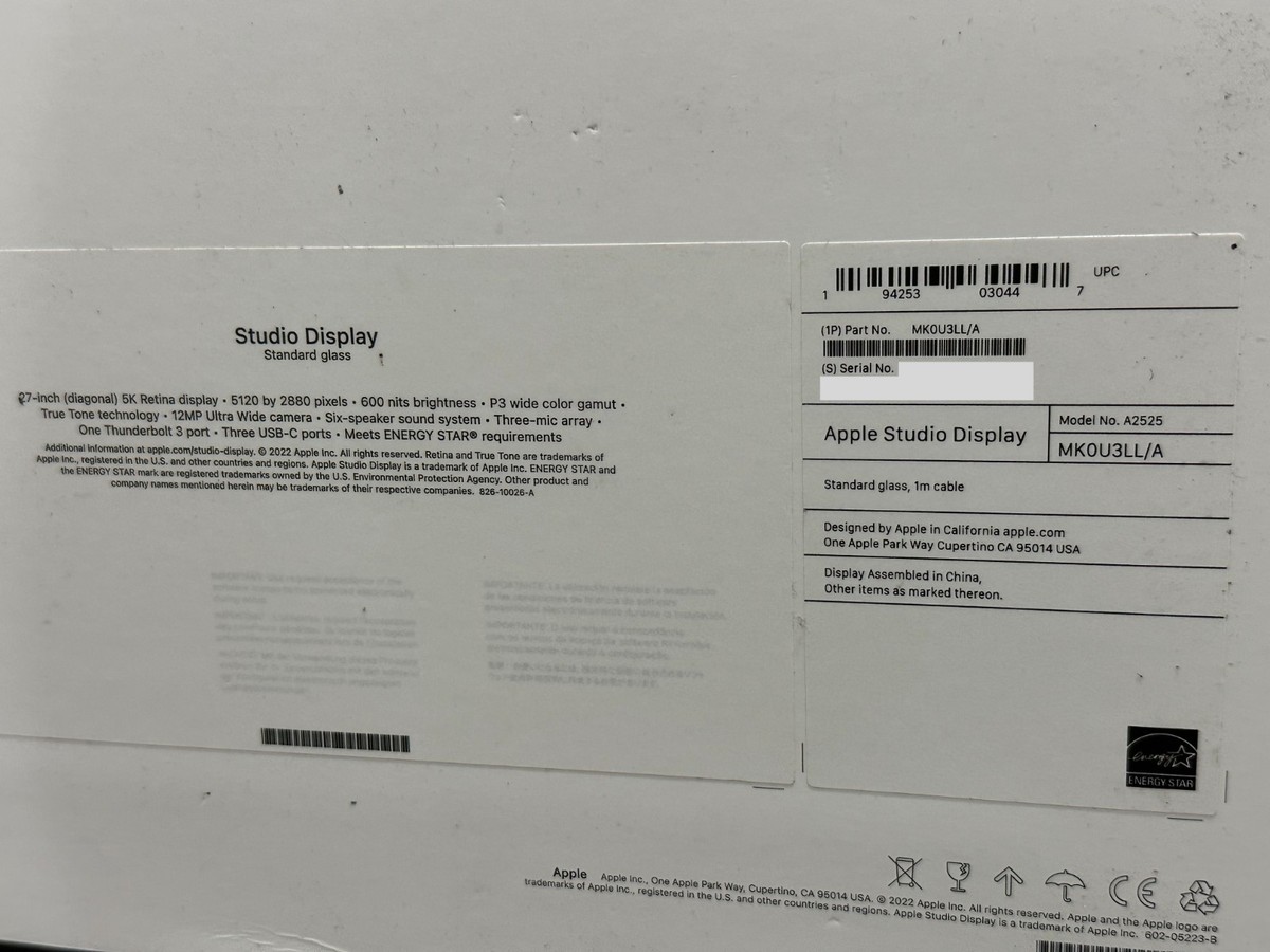 Apple Studio Display 27