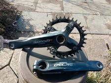 Deore Kurbel mit Ovales 34 Zähnekettenblatt FCM590 