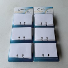 Lot of 6 Rolodex Slotted Refill Cards 67592 40ct 240 Total Cards