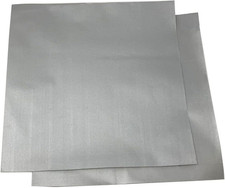 Patch for - Polyester Material Silver Type - Strong Self Adhesive Backing - 1