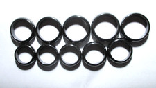 Hämatit Ring 6 mm Breite rund Edelstein Fing...