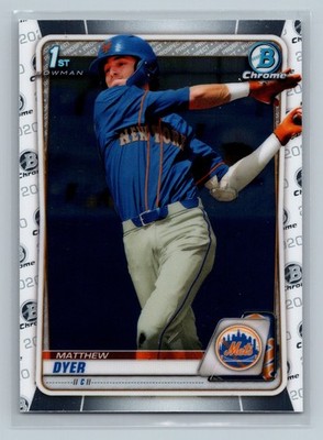 2020 Bowman Draft Bowman 1st Matthew Dyer New York Mets #BD-92