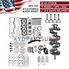 G4KD Engine Overhaul Rebuild Kit - Crankshaft Rods / Timing For Hyundai KIA 2.0L