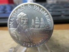 Heraldic Art CO. / Nathan Palmer Antarctic Pioneer .925 Silver Medal