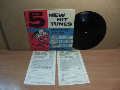 Cherry B   Fabulous Singer Contest flexi disc + entry form 1961