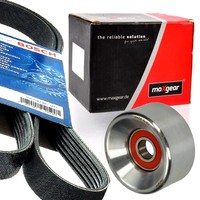 Bosch 7PK1760 Keilrippenriemen + Rolle FüR Honda Accord VII Viii 2.0