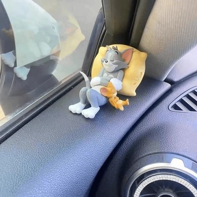 Cartoon Dekoration Tom Cat Jerry Maus Katze Ornament niedliche Schreibtischdeko