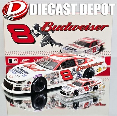 DALE EARNHARDT JR 2025 BUDWEISER SPEEDWAY CLASSIC LATE MODEL MLB THROWBACK 2-CAR