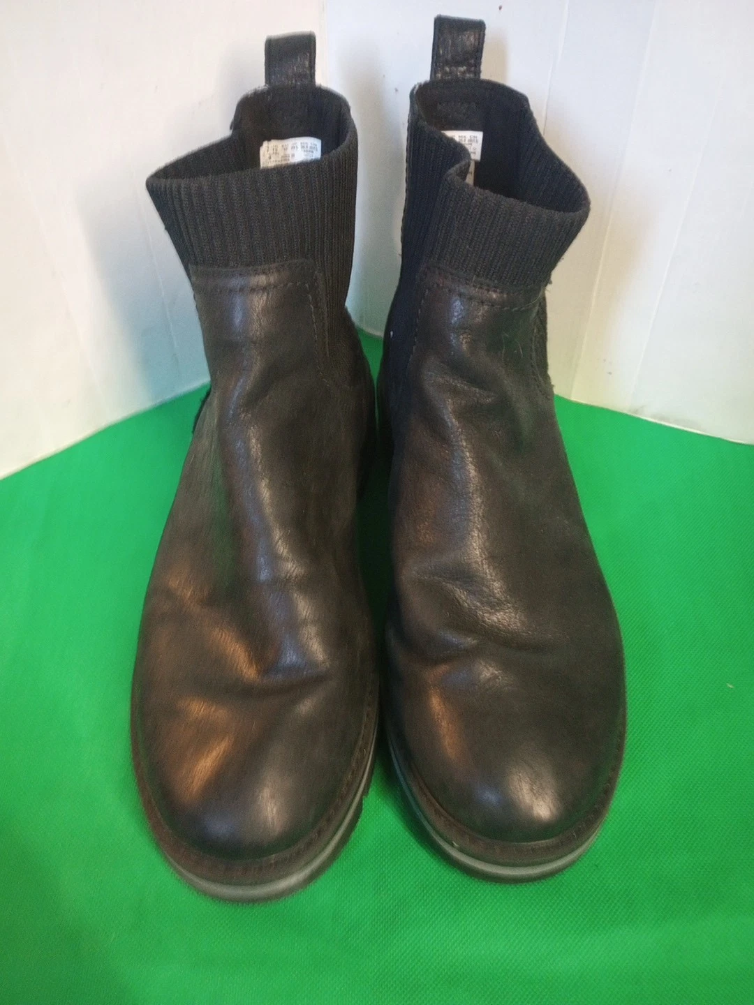 Timberland ReBOTL stivali slip on da donna taglia 9 5 in pelle nera