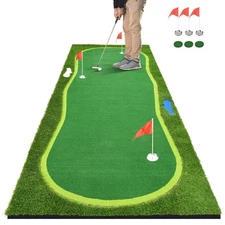 5X12ft Golf Putting Green Putting Mat Large Professional for Indoor Outdoor