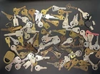Huge Antique Old Vintage Key Lot Lock Coke Keychain 92 Presto Master Slaymaker