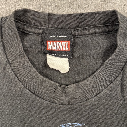 Marvel Hulk Shirt Youth Small 5-6 Black Mad Engine Graphic Tee Comic Superhero - Picture 4 of 10