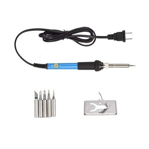 Electronics Soldering Iron Kit，60W 110V Adjustable Temperature Welding Tool S...