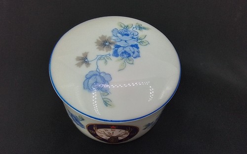 HARRY KLITZNER RARE BPOE ELKS CLUB ROSARY RING TRINKET BOX BRAZIL PORCELAIN VTG - Bild 16 von 18