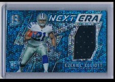Ezekiel Elliott 2016 Panini Blue Neon Spectra Next Era Relic #4 45/99