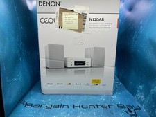 *SEE DESC* Denon CEOL N12DAB All-In-One System with CD Player, DAB/FM HEOS Black